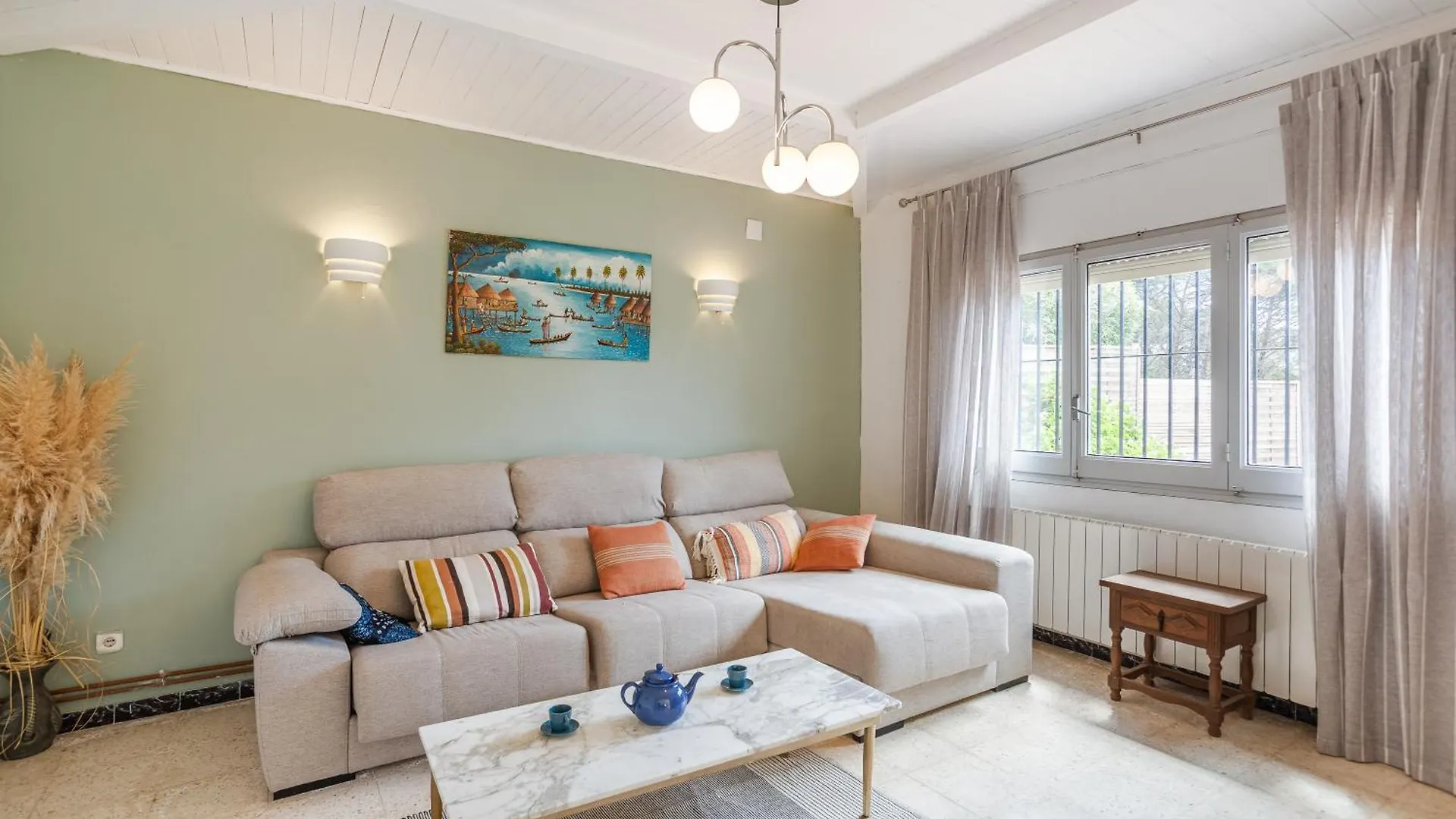 Casa Con Piscina En Vidreres 빌라