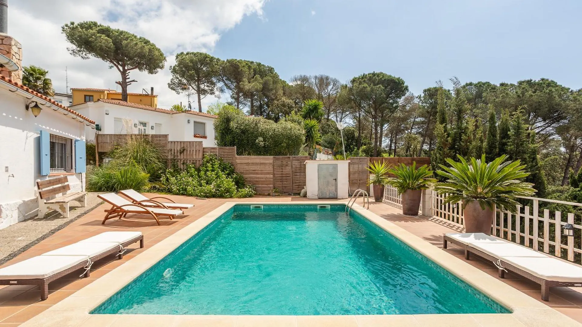 Casa Con Piscina En Vidreres 빌라 펜션